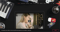 Desktop Screenshot of mg-productions.net