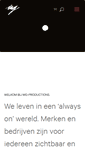 Mobile Screenshot of mg-productions.net